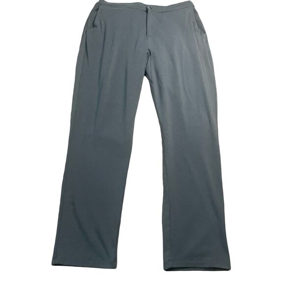 Tommy John Pants Men's Large Blue Go Anywhere Collection Elastic Waist Stretch - Picture 1 of 10